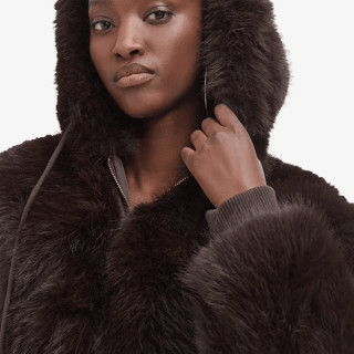 Juicy Couture Јакна HADI FUR JACKET 