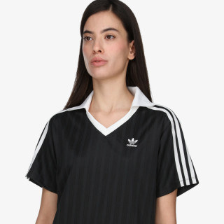 adidas Fustane V-NECK SS DRESS 