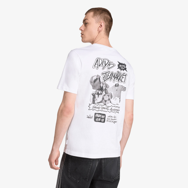 adidas Маица GRAPHIC LO SS T 