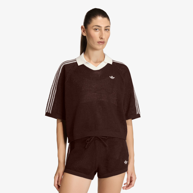 adidas Поло маица CROCHET POLO 