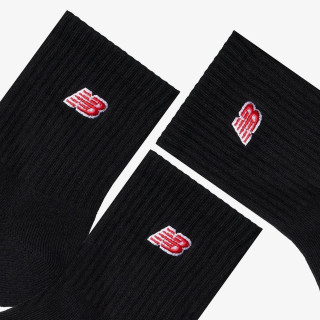 New Balance Çorape Patch Logo Ankle 3 Pack 