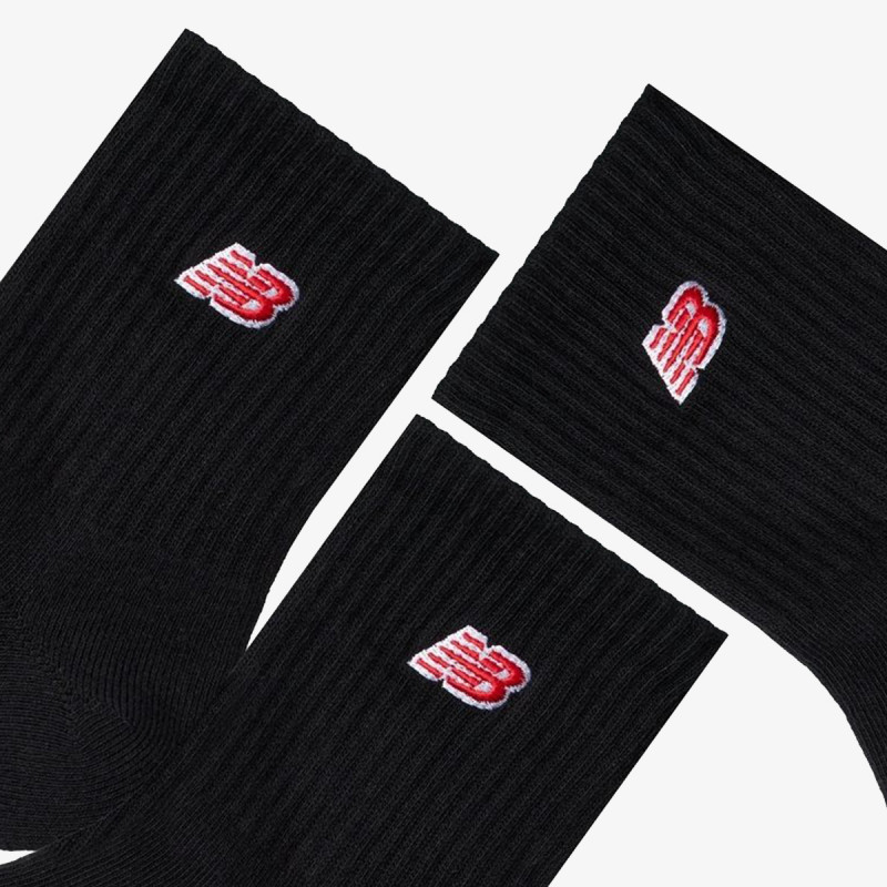 New Balance Çorape Patch Logo Ankle 3 Pack 
