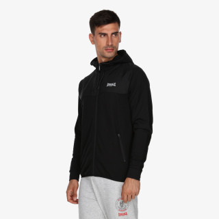 Lonsdale Дуксер Black Full Zip Hoody 