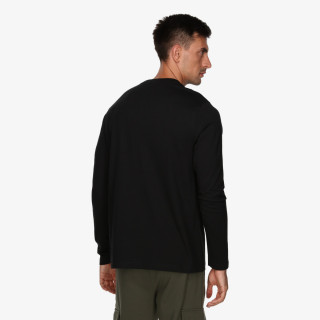 Lonsdale Маица долги ракави Black Long T-Shirt 