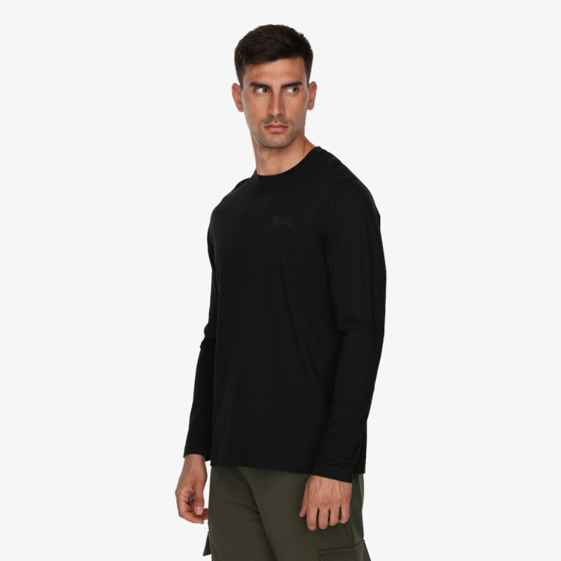 Lonsdale Маица долги ракави Black Long T-Shirt 