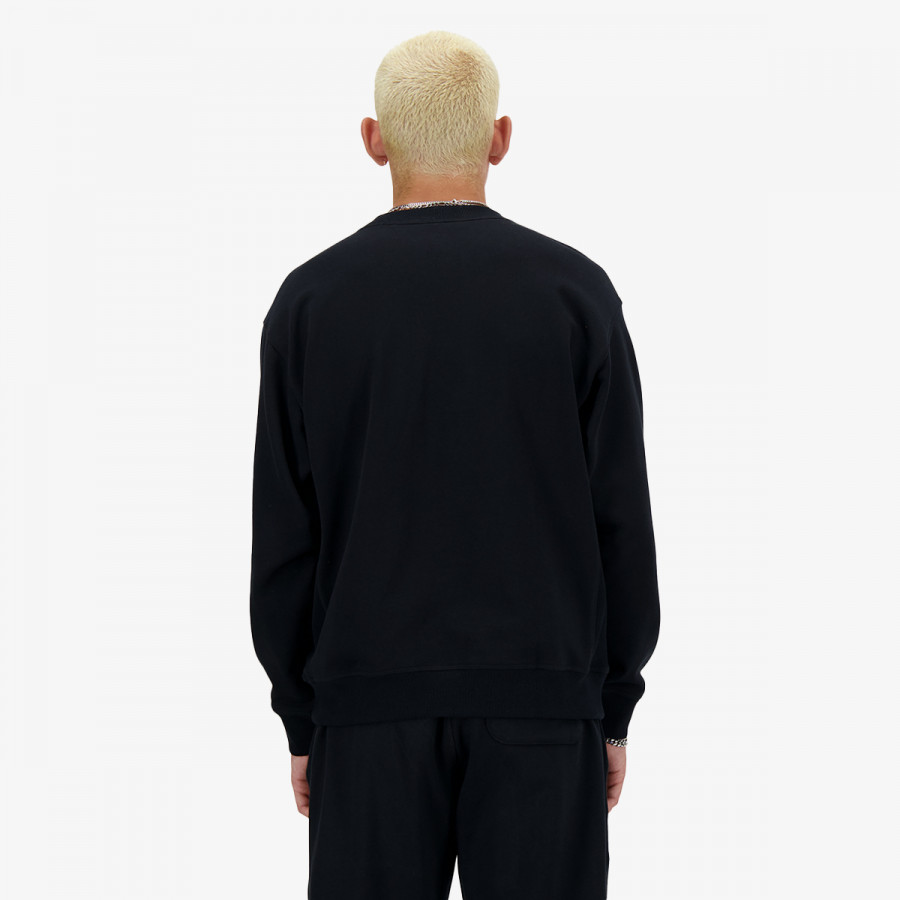 New Balance Bluza Athletics French Terry Crew 