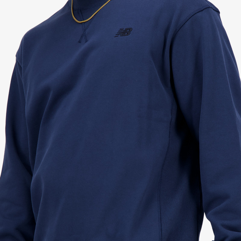 New Balance Bluza Athletics French Terry Crew 