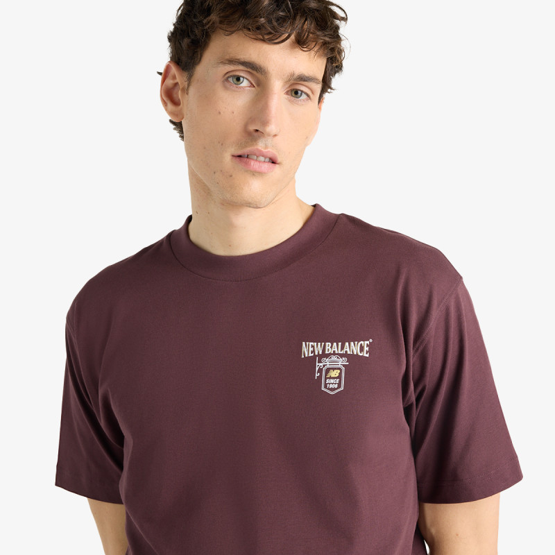 New Balance Маица Grab a Bite London T-Shirt 