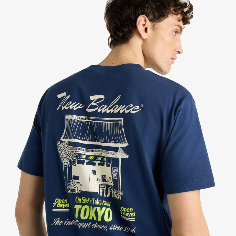 New Balance Маица Grab a Bite Tokyo T-Shirt 