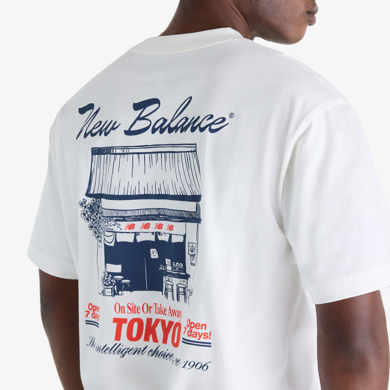 New Balance Маица Grab a Bite Tokyo T-Shirt 
