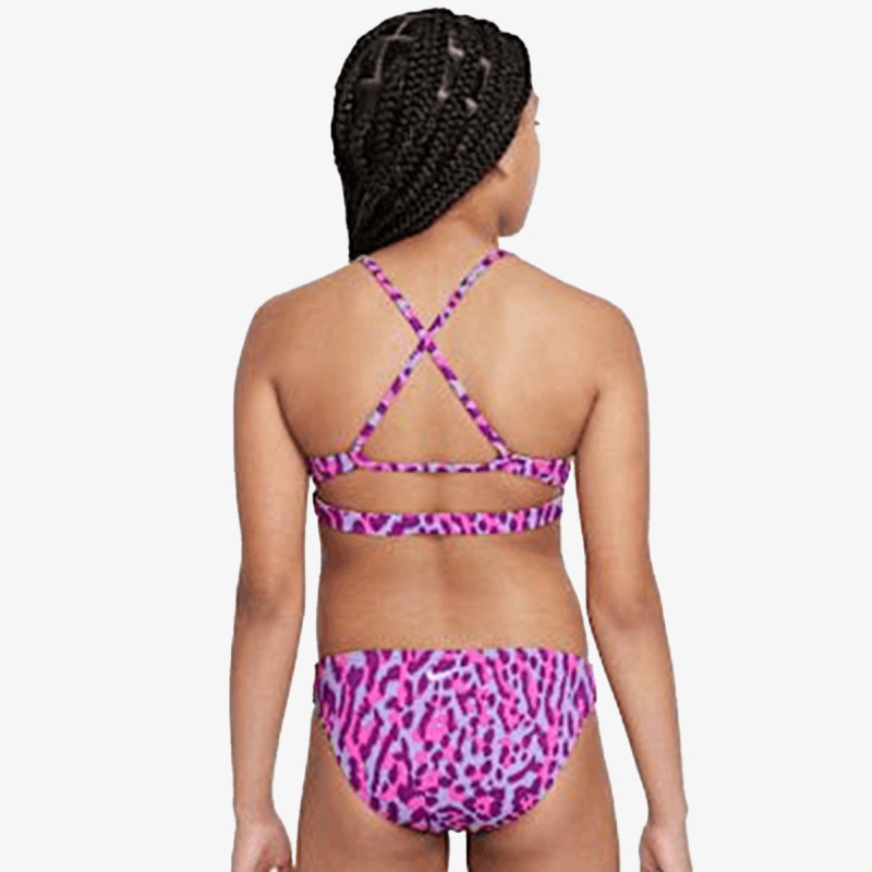 Nike Дводелен костим за капење Lace Up Bikini Set 