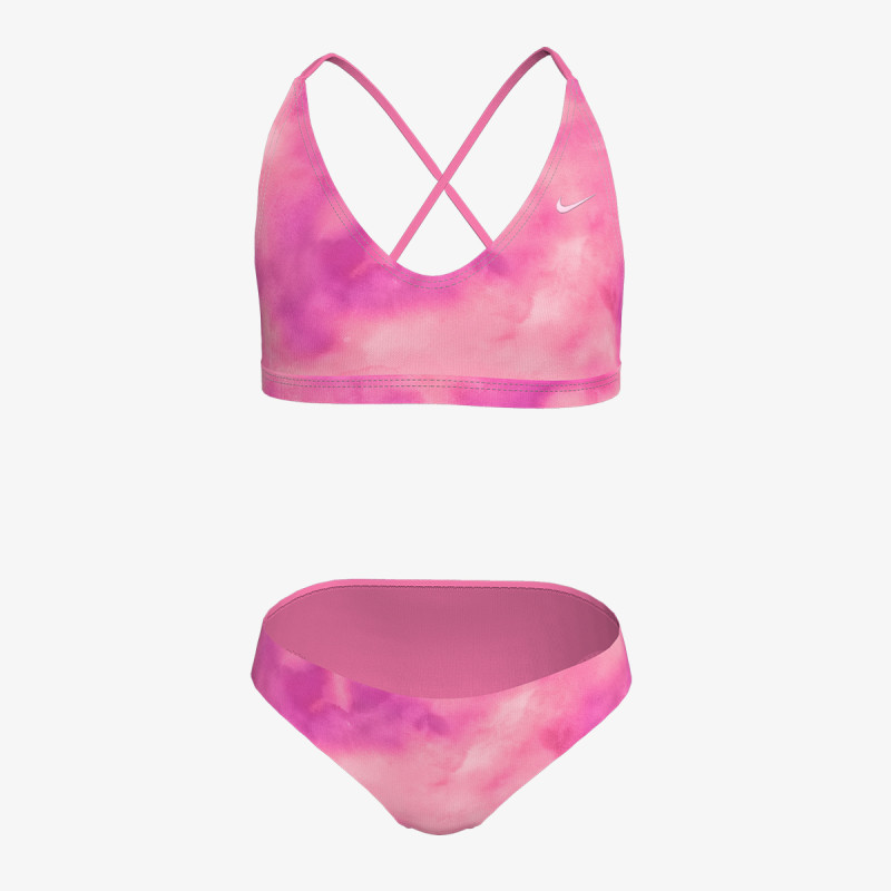 Nike Дводелен костим за капење LACE UP BIKINI SET 