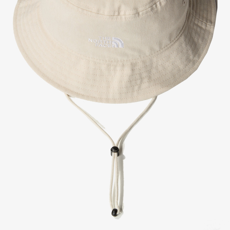 The North Face Капа NORM BUCKET WHITE DUNE/RAW UNDYED 