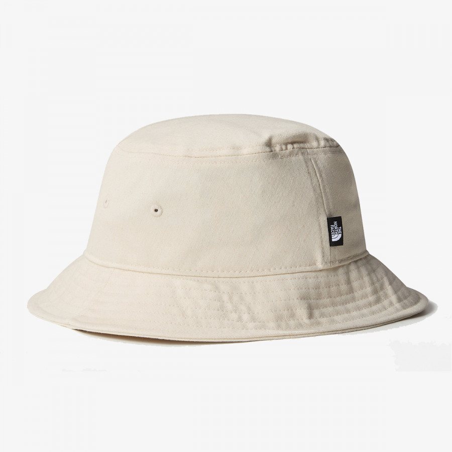 The North Face Капа NORM BUCKET WHITE DUNE/RAW UNDYED 