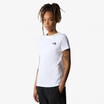 The North Face Bluzë W S/S REDBOX TEE TNF WHITE 