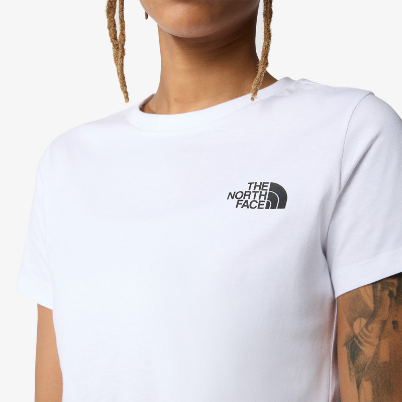 The North Face Bluzë W S/S REDBOX TEE TNF WHITE 