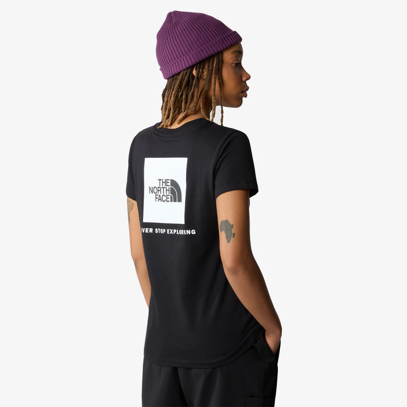 The North Face Bluzë W S/S REDBOX TEE TNF BLACK 