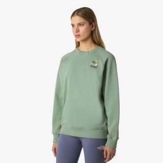 The North Face Џемпер W CONNECT RELAXED CREW SWEATSHIRT-GRAPHI 