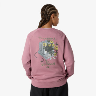 The North Face Џемпер W CONNECT RELAXED CREW SWEATSHIRT-GRAPHI 