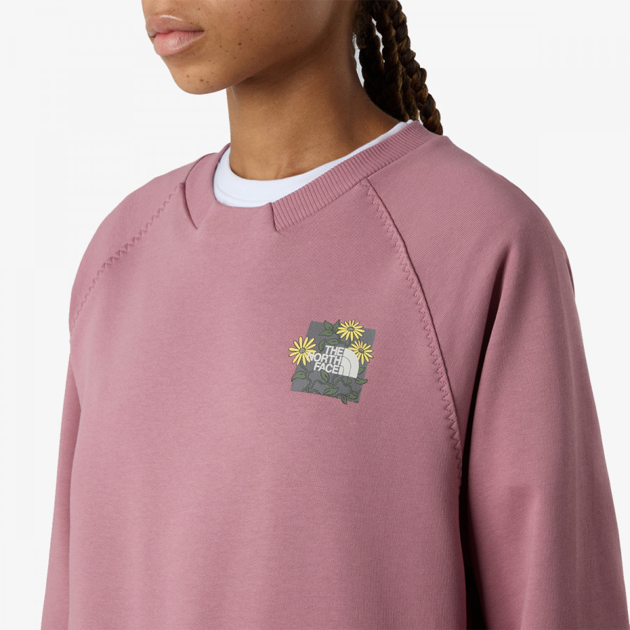 The North Face Џемпер W CONNECT RELAXED CREW SWEATSHIRT-GRAPHI 