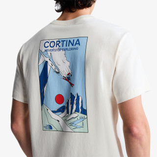 The North Face Bluzë MOUNTAIN CELEBRATION REGULAR SHORT 