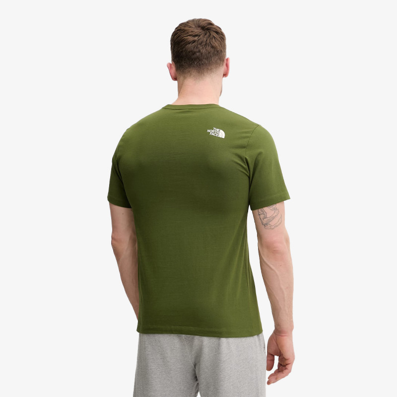 The North Face Bluzë MOUNTAIN LINE REGULAR SHORT SLEEVE TEE 