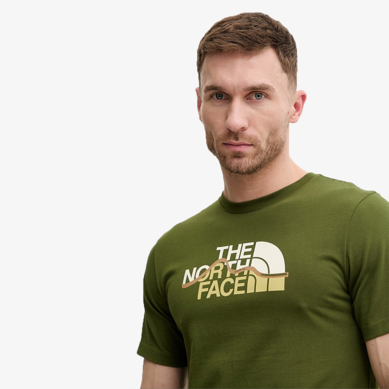 The North Face Bluzë MOUNTAIN LINE REGULAR SHORT SLEEVE TEE 