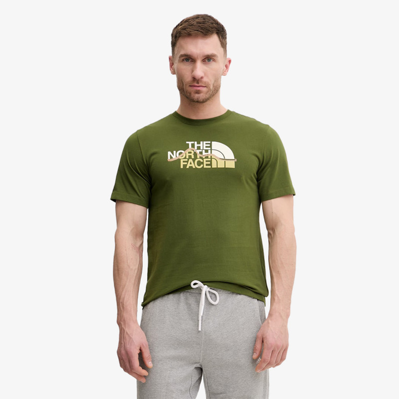 The North Face Bluzë MOUNTAIN LINE REGULAR SHORT SLEEVE TEE 