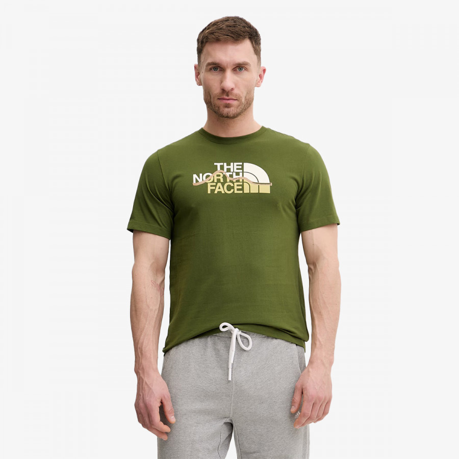 The North Face Bluzë MOUNTAIN LINE REGULAR SHORT SLEEVE TEE 