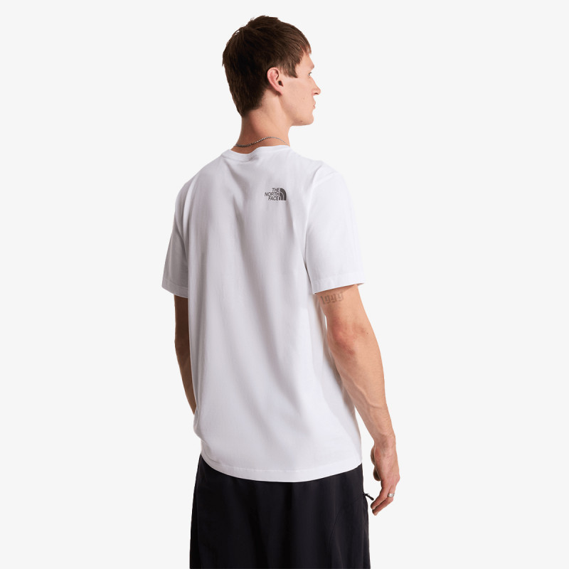 The North Face Bluzë MOUNTAIN LINE REGULAR SHORT SLEEVE TEE 