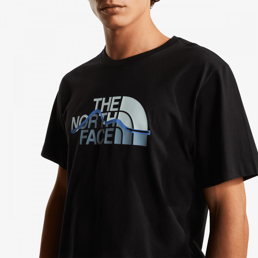 The North Face Bluzë MOUNTAIN LINE REGULAR SHORT SLEEVE TEE 