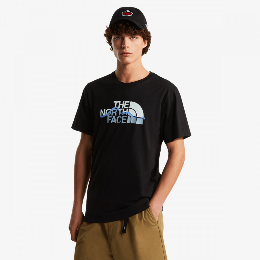 The North Face Bluzë MOUNTAIN LINE REGULAR SHORT SLEEVE TEE 