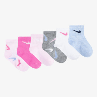 Nike Чорапи NHN SWOOSHFETTI 6PK ANKLE SOCK 