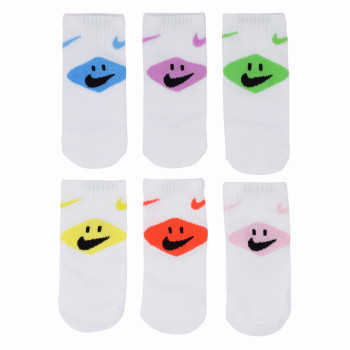 Nike Çorape NHN INFANT 6PK NIKE SMILEY ANK 