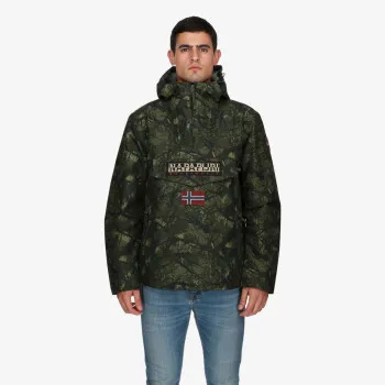 RAINFOREST PKT PRT 2 CAMO GREEN FBN