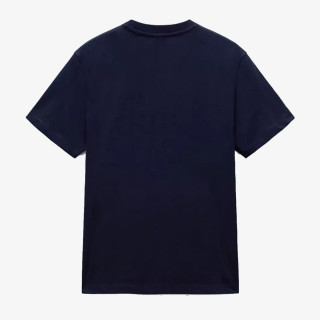 Napapijri Bluzë S-BOX LOGO SS 176 BLU MARINE 