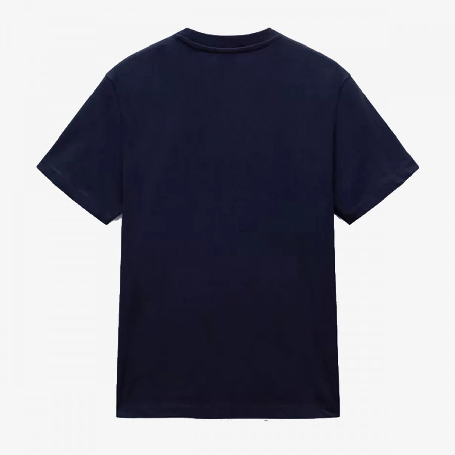 Napapijri Bluzë S-BOX LOGO SS 176 BLU MARINE 