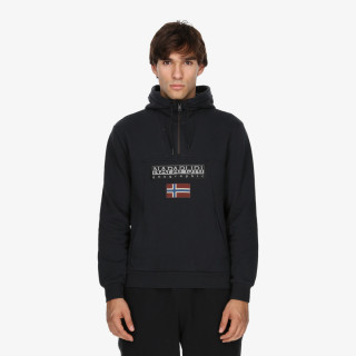 Napapijri Bluza BURGEE HZH 2.0 041 BLACK 