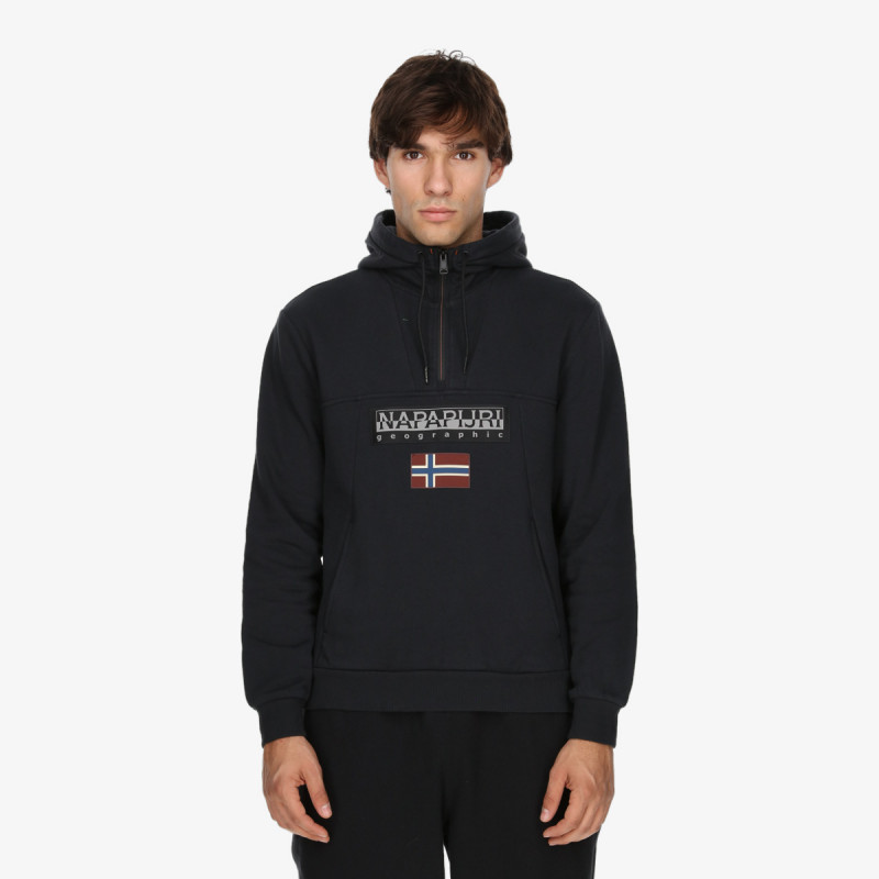 Napapijri Bluza BURGEE HZH 2.0 041 BLACK 