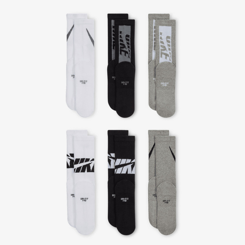 Nike Чорапи Y NK EVERYDAY CUSH CREW 6PR - GFX 
