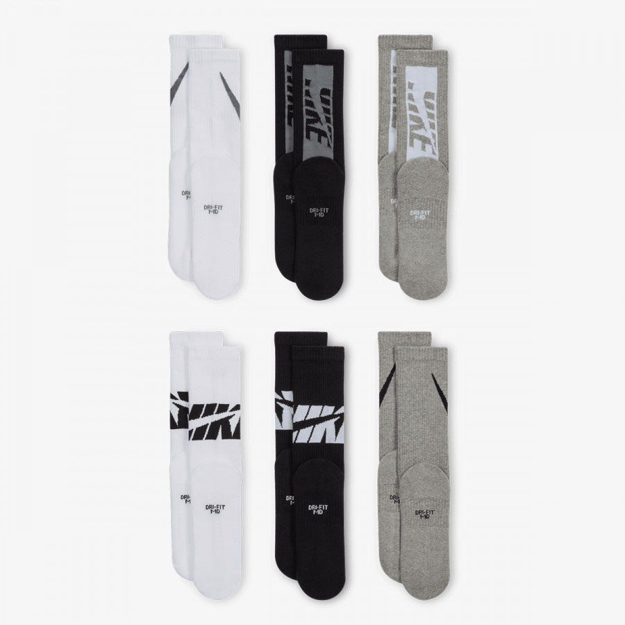 Nike Чорапи Y NK EVERYDAY CUSH CREW 6PR - GFX 