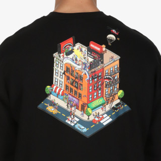 Sprayground Дуксер BLOCK PARTY CREWNECK BLK 
