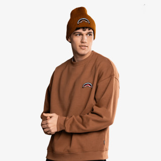 Sprayground Дуксер BLOCK PARTY CREWNECK BROWN 