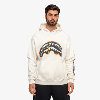 Sprayground Дуксер OXIDIZED SHARK HOODIE IVO 
