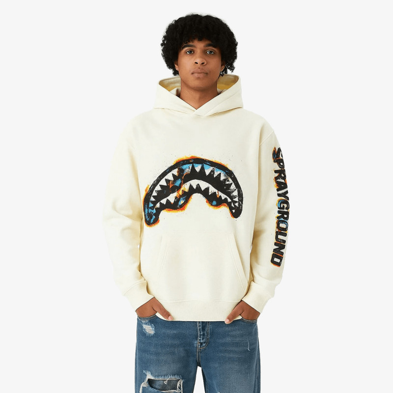 Sprayground Дуксер OXIDIZED SHARK HOODIE IVO 