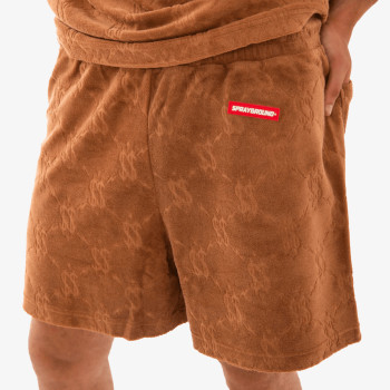 Sprayground Шорц ALL THE MONEY SHORTS BROWN 