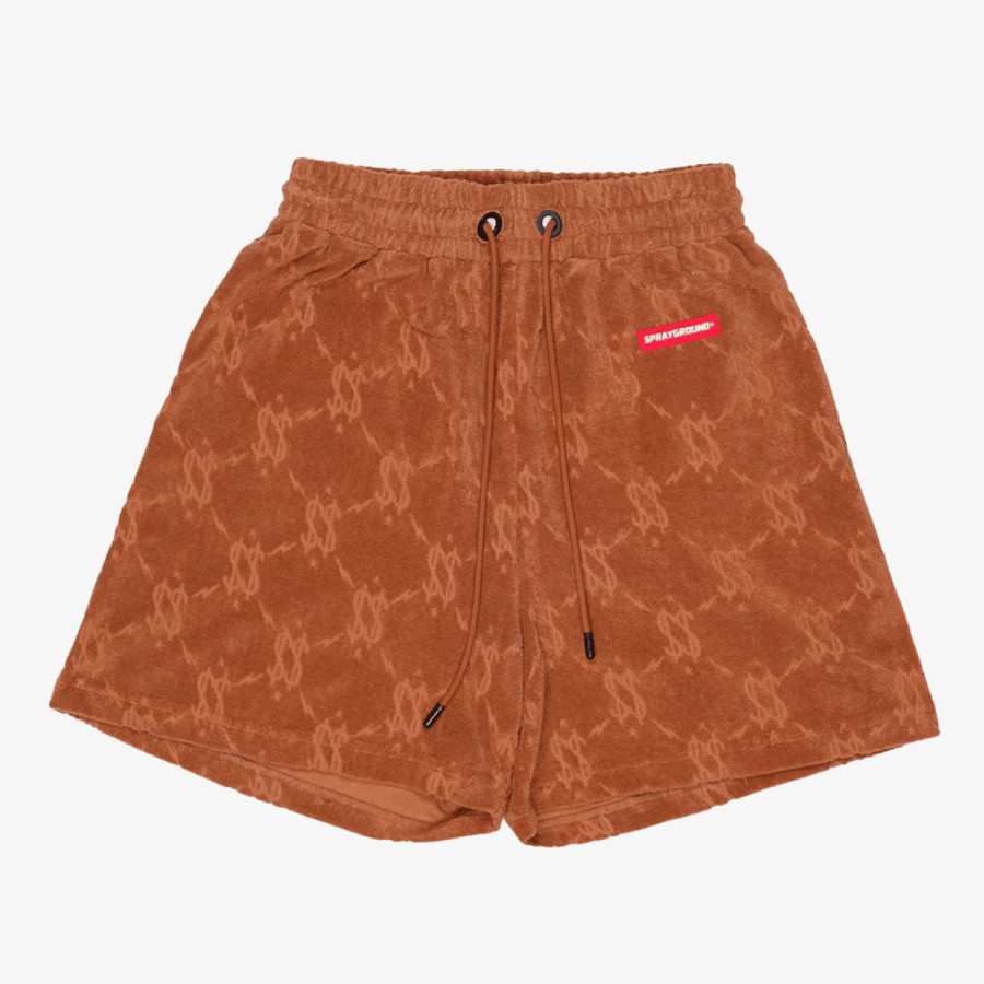 Sprayground Шорц ALL THE MONEY SHORTS BROWN 