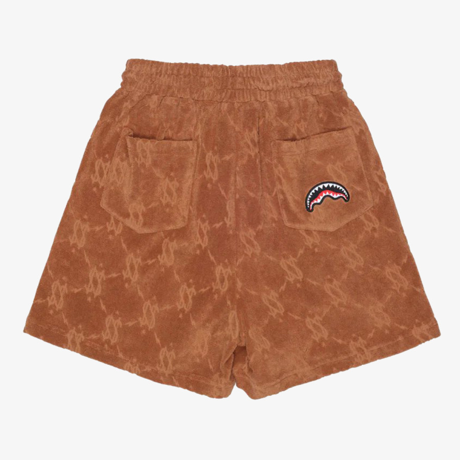 Sprayground Шорц ALL THE MONEY SHORTS BROWN 