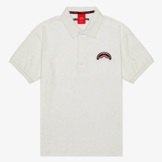 Sprayground Bluzë SG JAQUARD POLO SHIRT WHT 