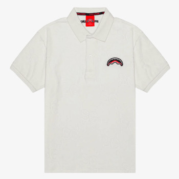 Sprayground Bluzë SG JAQUARD POLO SHIRT WHT 